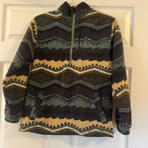 Billabong Kids Jacket - Black, Green, Tan